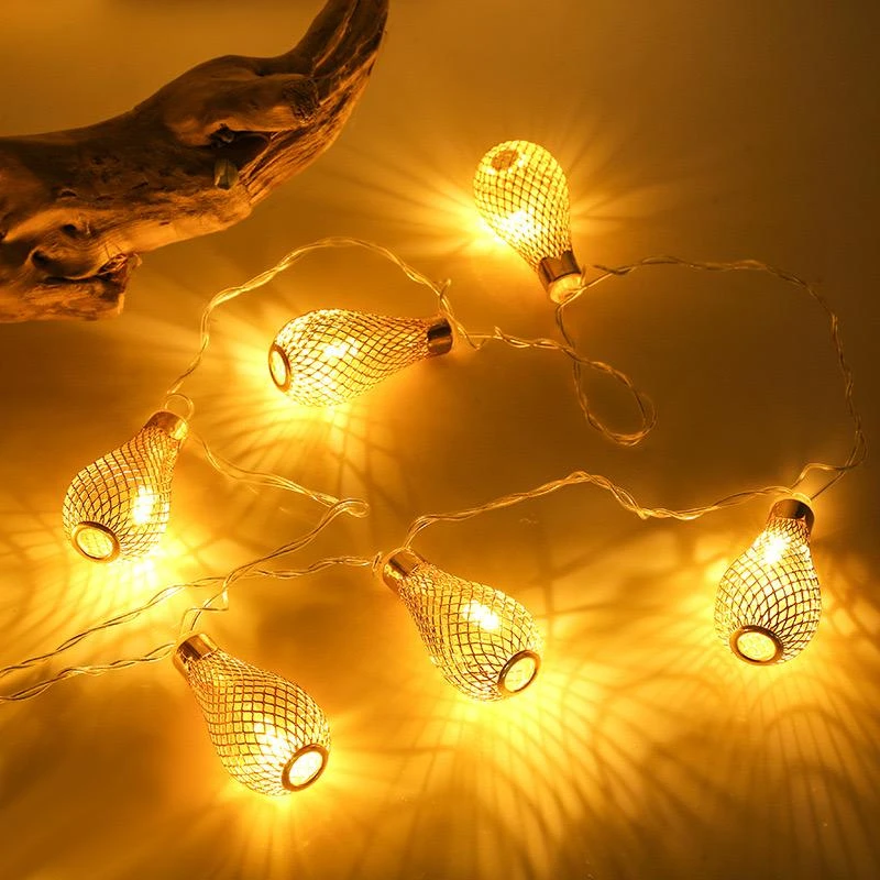 Golden String Lights